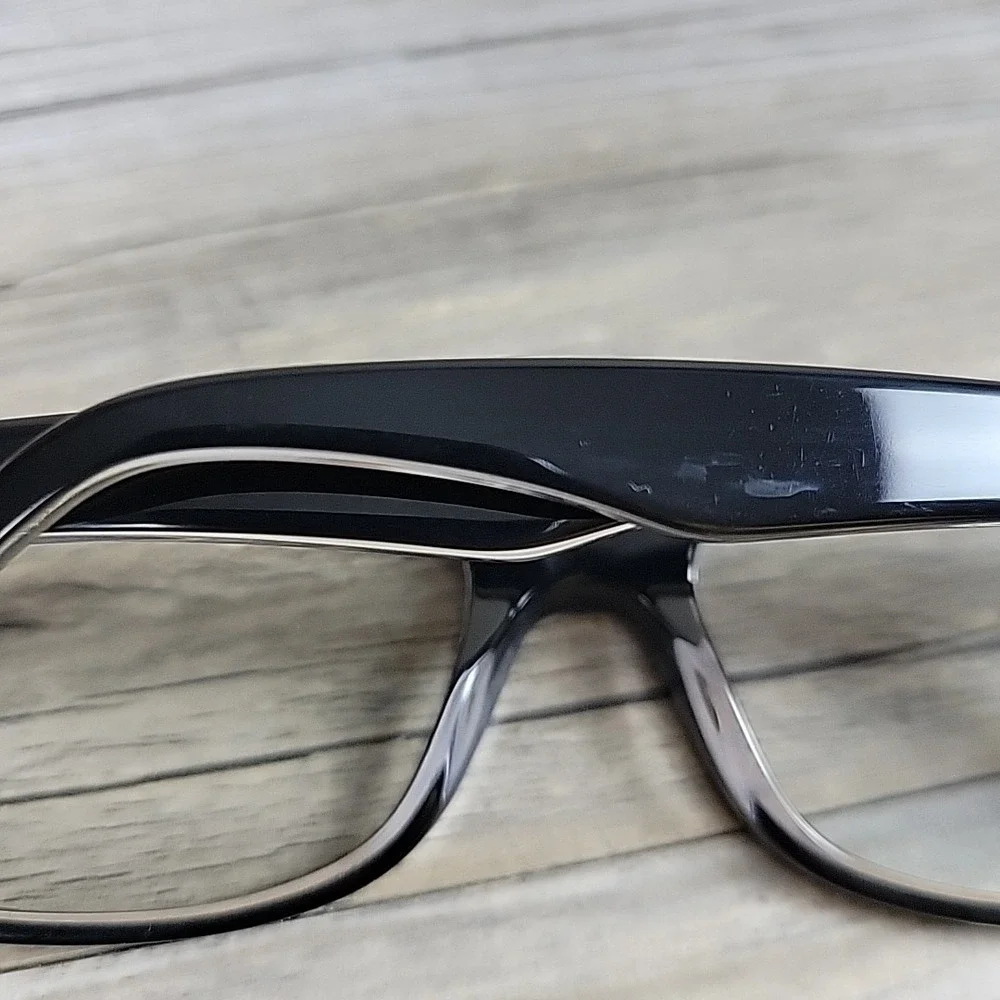 Ray-Ban RB1531 3529 Kids Eyeglasses Frames Black Clear‎ Full Rim 48-16-130